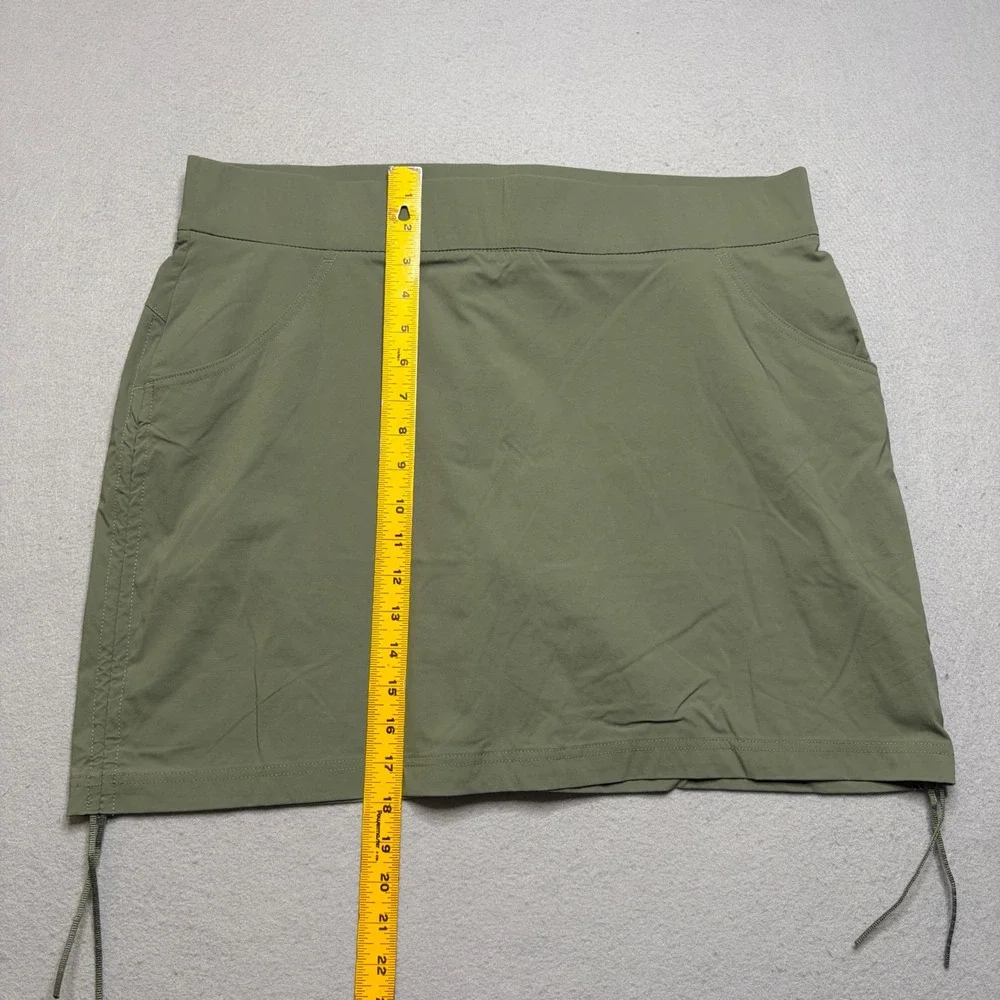 Columbia Skort Women XL Green Anytime Casual Omni-Shield Active Hiking Outdoor